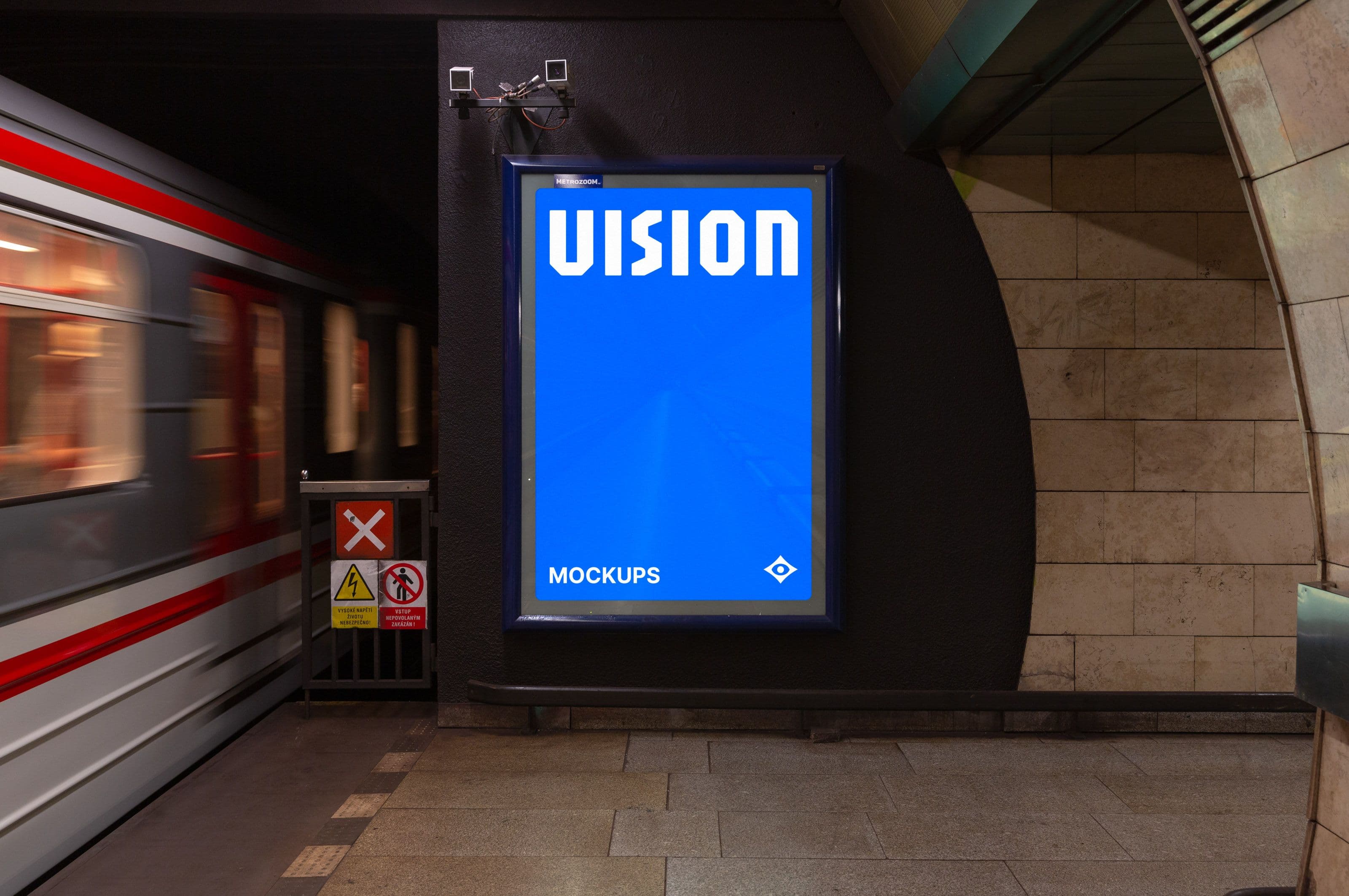 Vision - S018 Metro Poster Mockup - Image 1