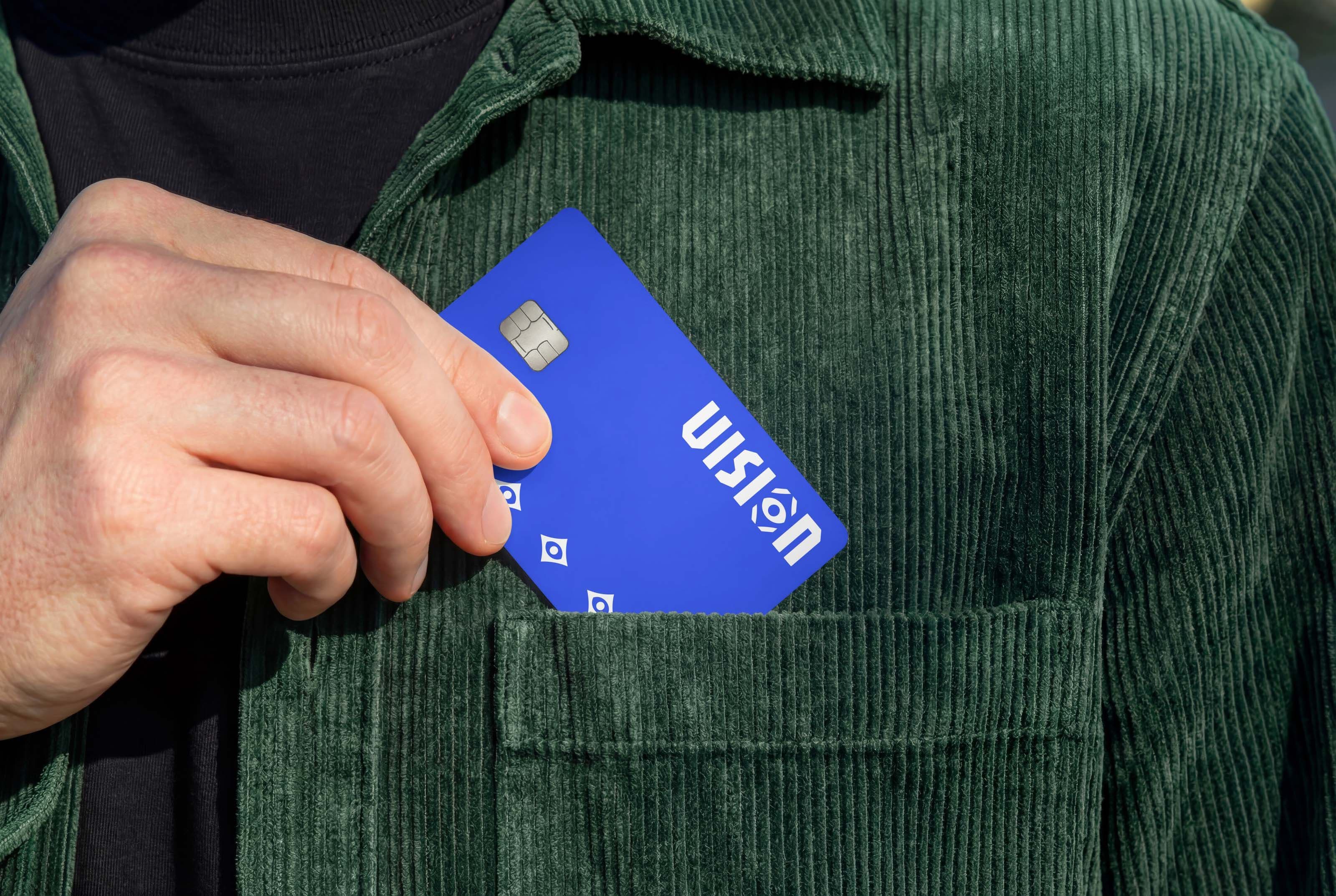 Vision P007 - Credit Card Mockup - Image 1
