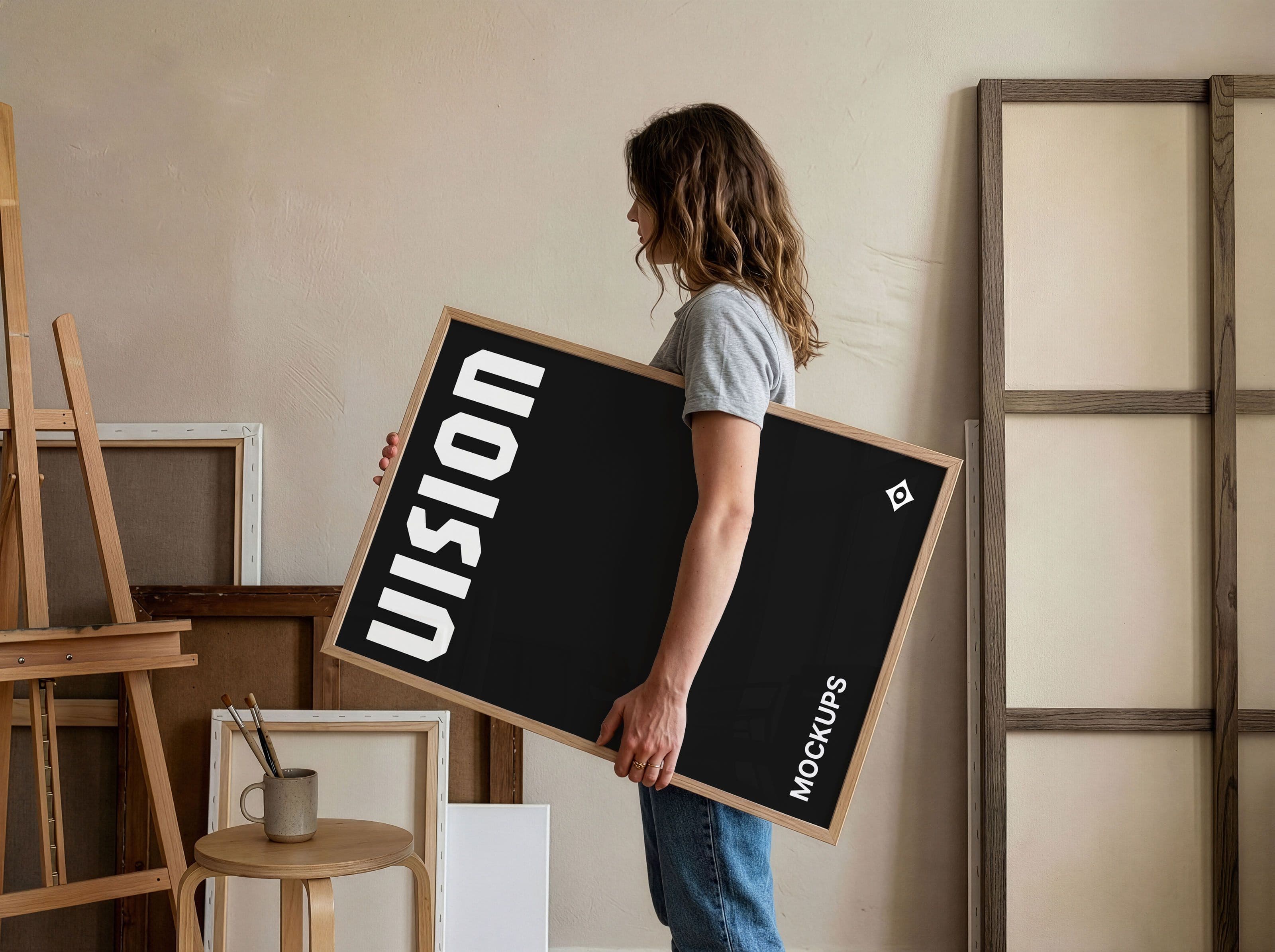 Vision P003 - Poster Frame Mockup - Image 1