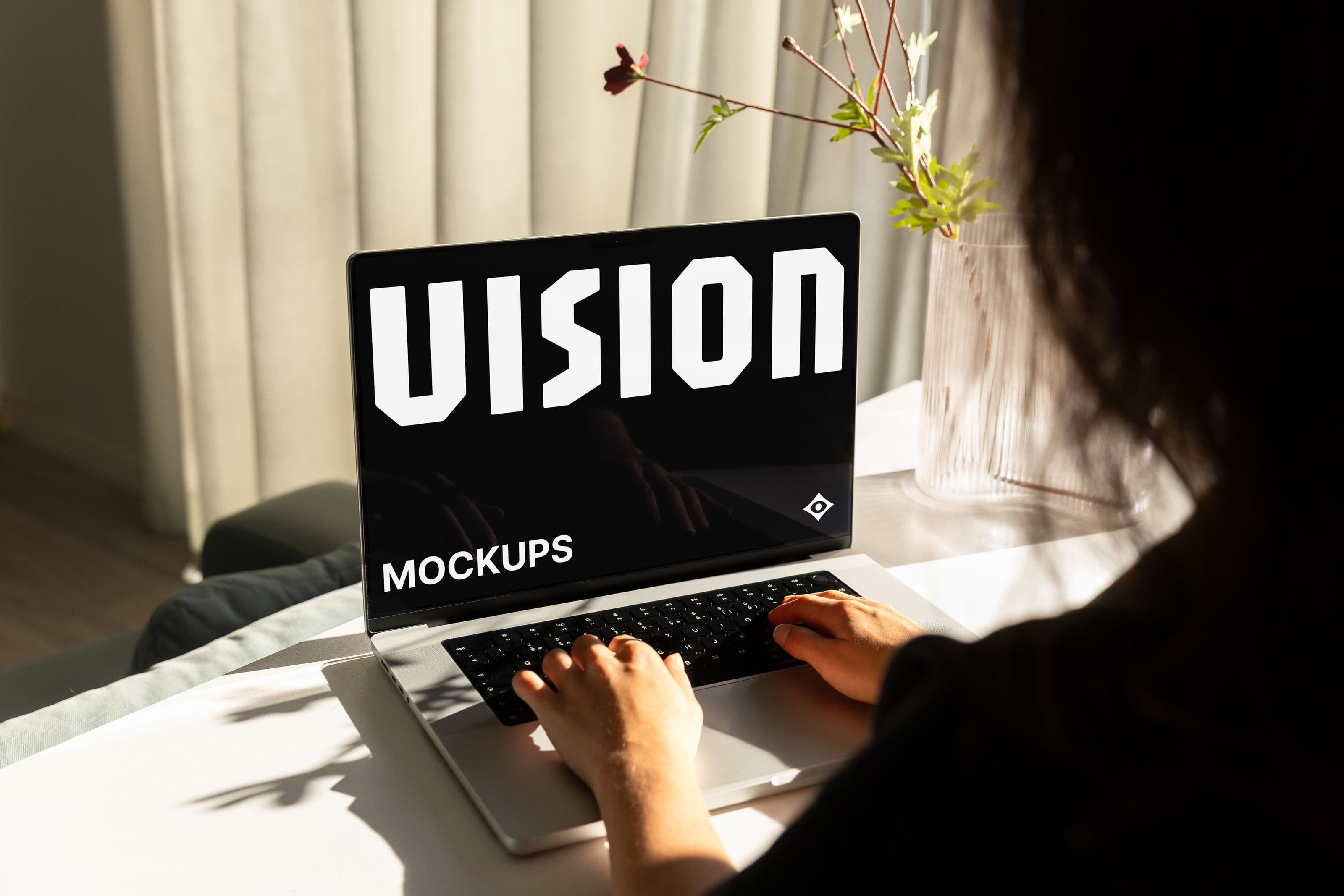Vision L001 - Macbook Pro Mockup - Image 1