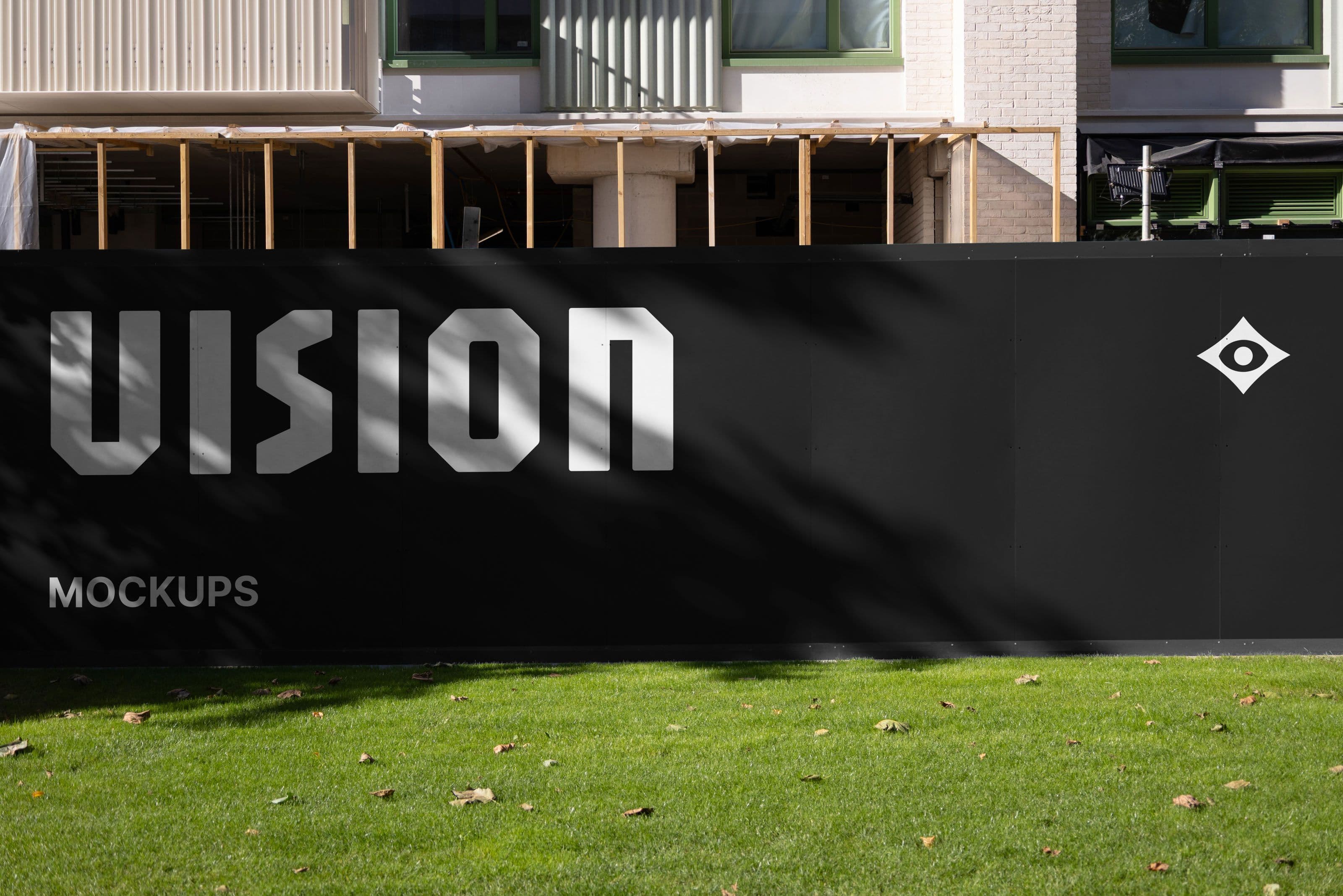 Vision S019 - Hoarding Billboard Mockup - Image 1